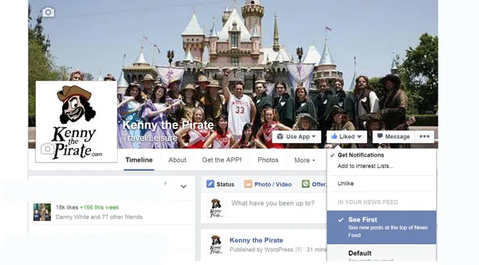How to get Facebook notifications from your favorite fan pages