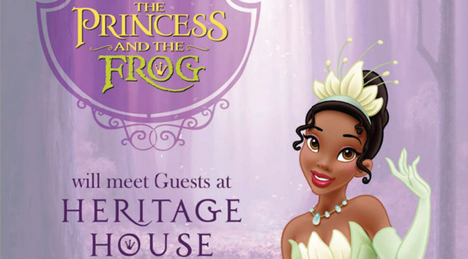 Princess Tiana and Prince Naveen from Princess and the Frog move to Heritage House in the Magic Kingdom kennythepirate