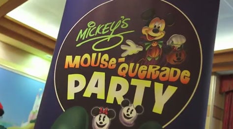 Disney Cruise Line Halloween Mickey's Mousequerade Party