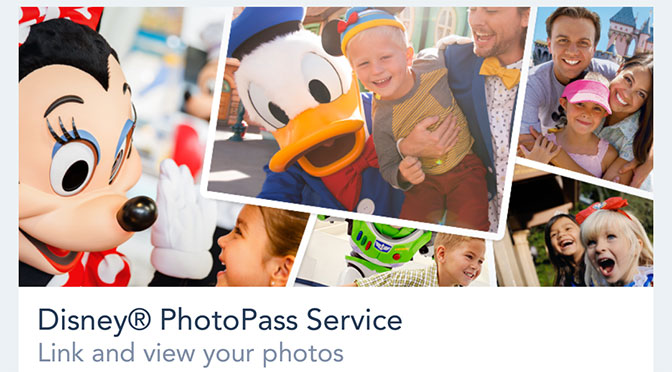 Photopass previews added to My Disney Experience