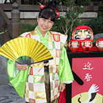 Japan Daruma Vendor Storyteller for Epcot's Holdays Around the World