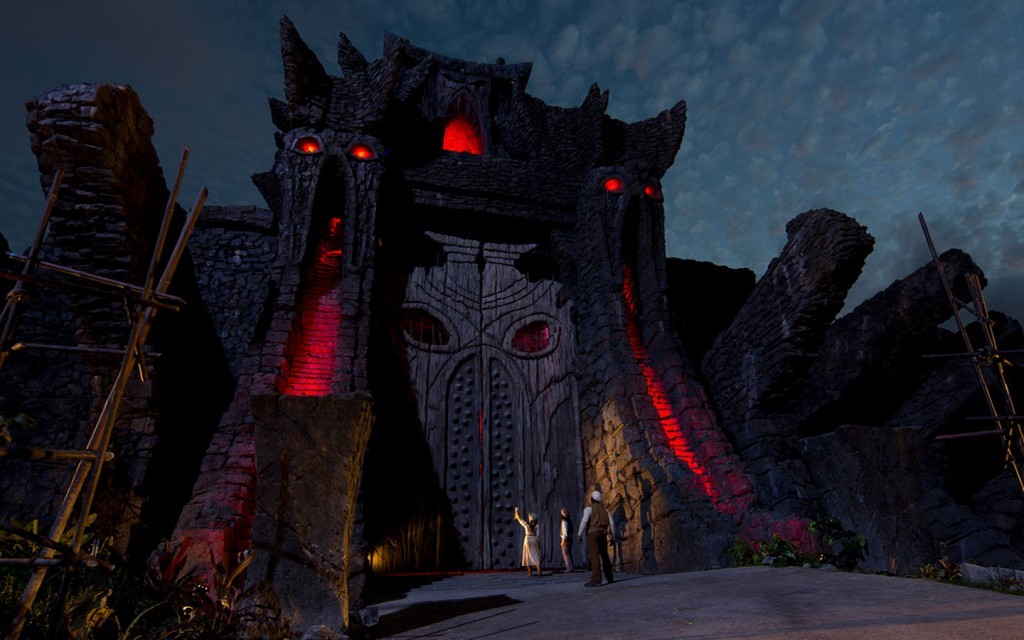 Skull Island Reign of Kong concept art doors