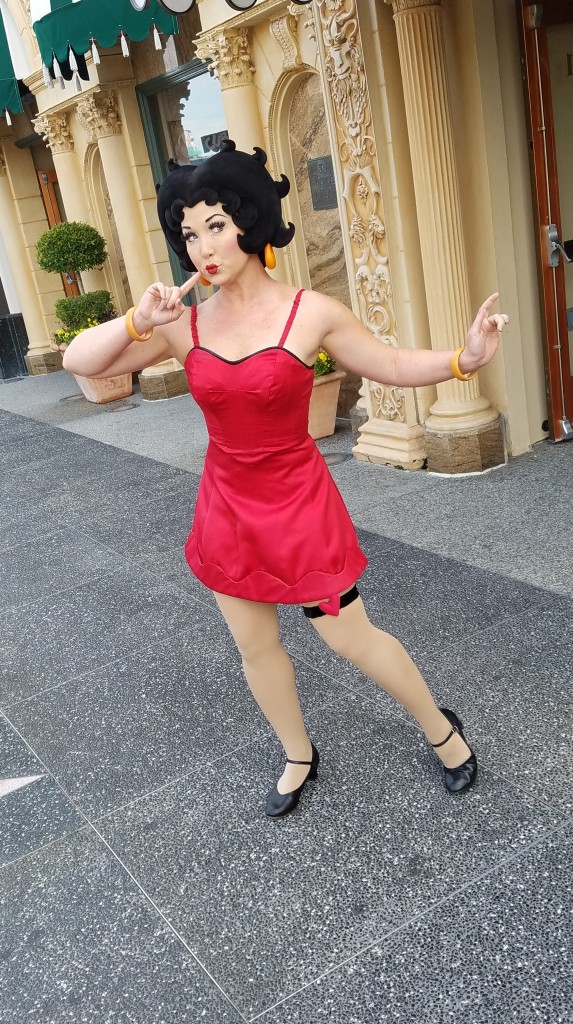 Universal Orlando Character Day with Ryan and Heather April 2016 (23) Betty Boop