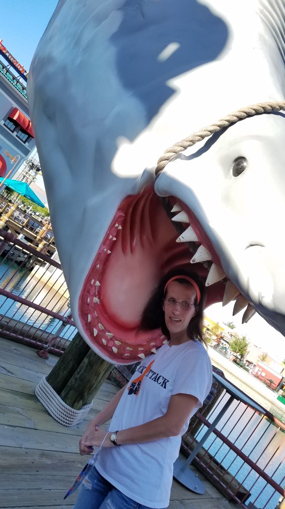 Universal Orlando Character Day with Ryan and Heather April 2016 (79) Jaws