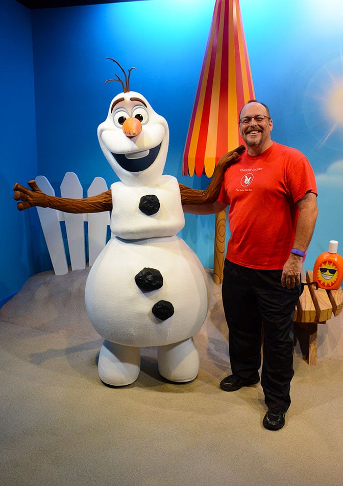 Olaf meet and greet in Hollywood Studios in Walt Disney World (12)