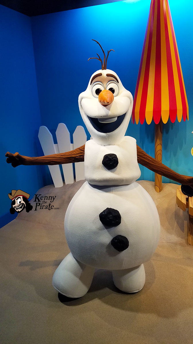 Olaf meet and greet in Hollywood Studios in Walt Disney World (8)