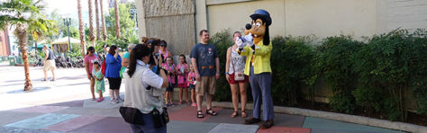Hollywood Studios Goofy character meet and greet (4)