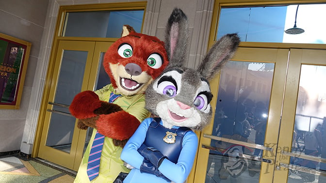 How to meet Nick and Judy from Zootopia at Disney California Adventure (1)