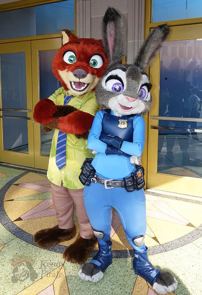 How to meet Nick and Judy from Zootopia at Disney California Adventure (2)