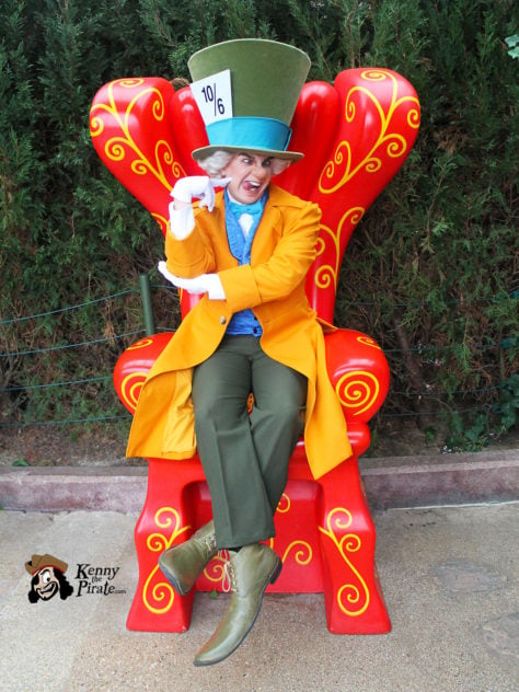 Mad Hatter Disneyland Paris Meet and Greet