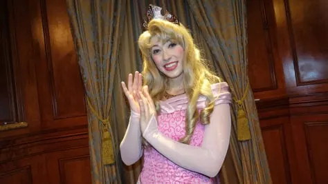 Meet Princess Aurora in Magic Kingdom at Walt Disney World (2)