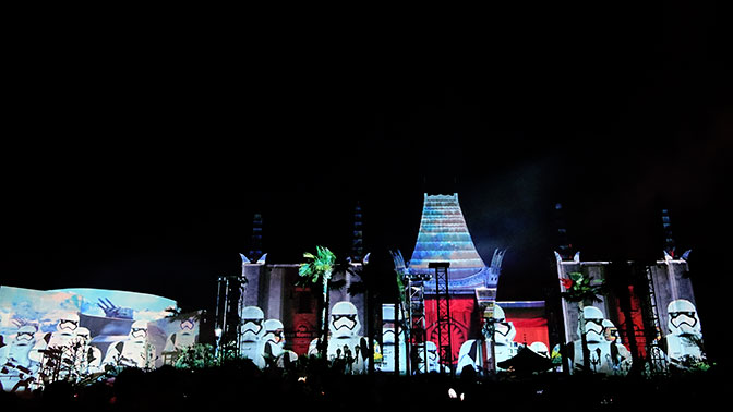 Star Wars A Galactic Spectacular Fireworks Dessert Party at Hollywood Studios in Walt Disney World (73)
