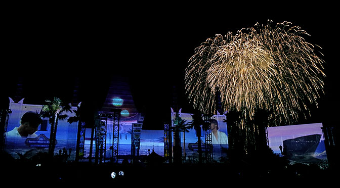 Star Wars A Galactic Spectacular Fireworks Dessert Party at Hollywood Studios in Walt Disney World (78)