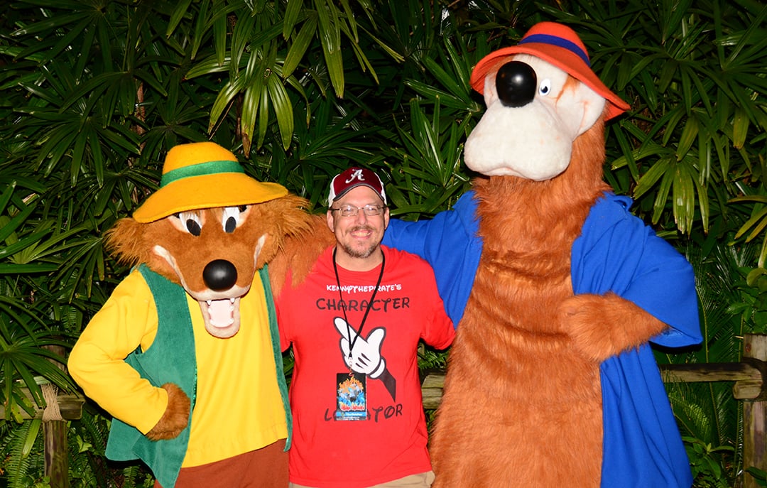 Brer Fox and Brer Bear at Villains Unleashed at Hollywood Studios August 2014