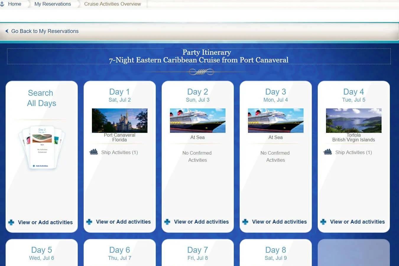 How to book special meet and greets on a Disney Cruise (1)