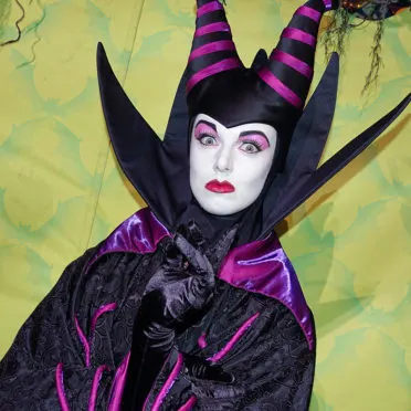 Maleficent at Disneyland Mickey's Halloween Party 2015