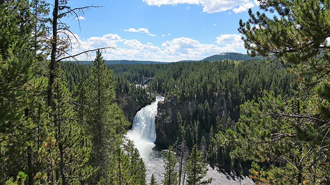 Yellowstone Day 5 Upper Falls