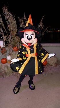 Witch Minnie Mouse at Grand Floridian Resort Halloween 2016
