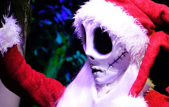 Jack Skellington as Sandy Claws Mickey's Very Merry Christmas Party 2016