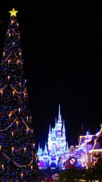 Once Upon a Christmastime at Mickey's Very Merry Christmas Party 2016