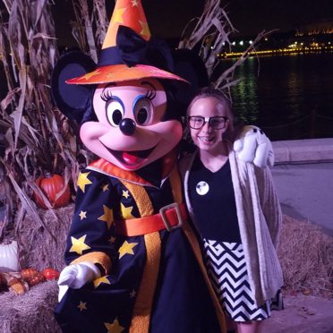 Witch Minnie Mouse at Grand Floridian Resort Halloween 2016
