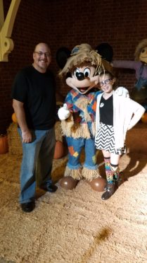 Scarecrow Mickey at Boardwalk Resort Halloween 2016