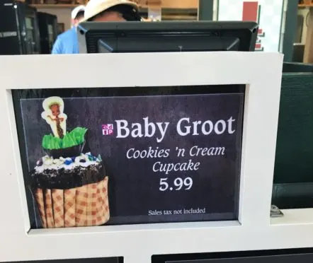 Review: Baby Groot Sipper Cup and Cupcake at Hollywood Studios