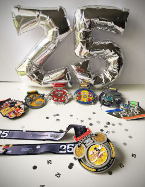 2018 Walt Disney World Marathon Weekend Race Medals 