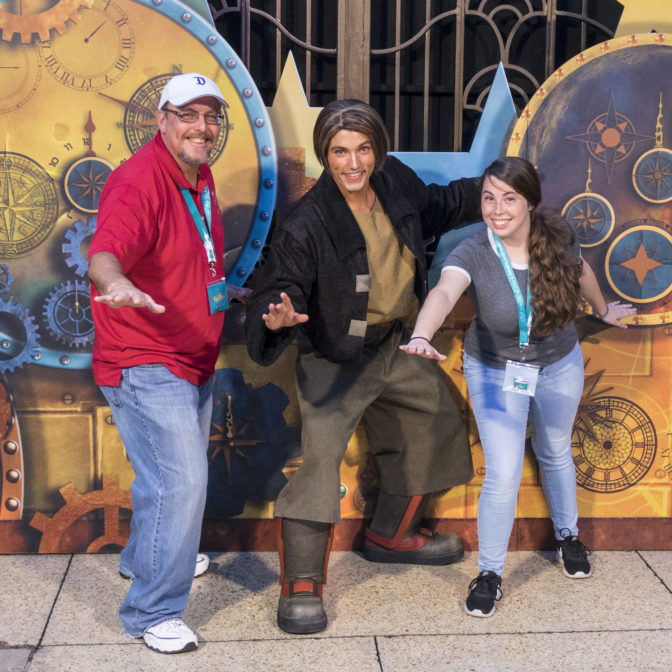 Jim Hawkins from Treasure Planet at Fandaze in Disneyland Paris 2018 (2)