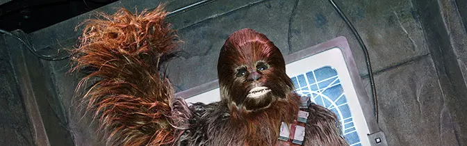 Chewbacca Hollywood Studios meet and greet KennythePirate