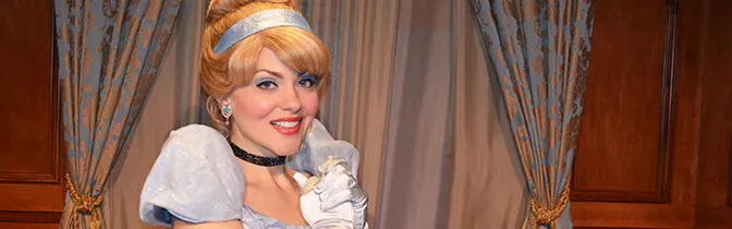 Cinderella Magic Kingdom meet and greet KennythePirate