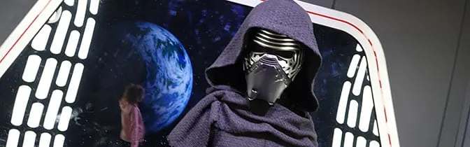 Kylo Ren Hollywood Studios meet and greet KennythePirate