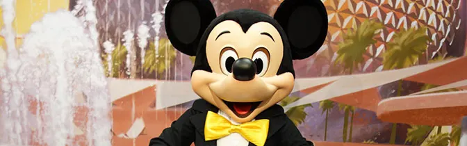Mickey Mouse Epcot meet and greet