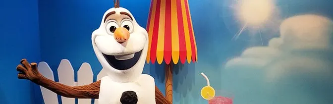 Olaf Hollywood Studios meet and greet KennythePirate
