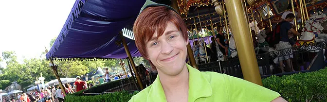 Peter Pan Magic Kingdom meet and greet KennythePirate