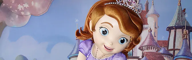 Sofia the First Hollywood Studios meet and greet KennythePirate