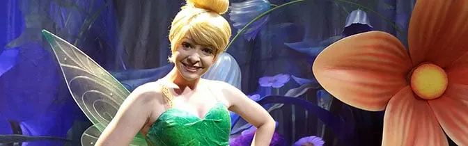 Tinker Bell Magic Kingdom meet and greet KennythePirate