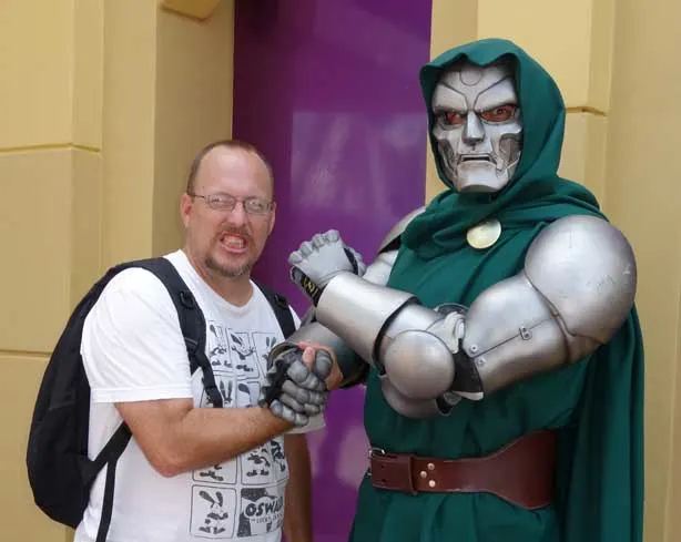 Dr. Doom Universal Islands of Adventure 2012