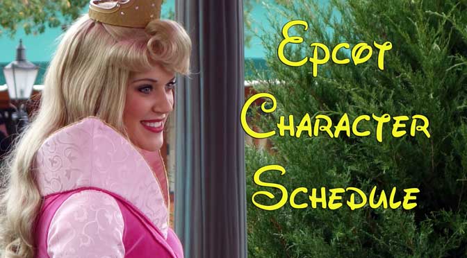 epcot character schedules, how to meet disney world epcot characters