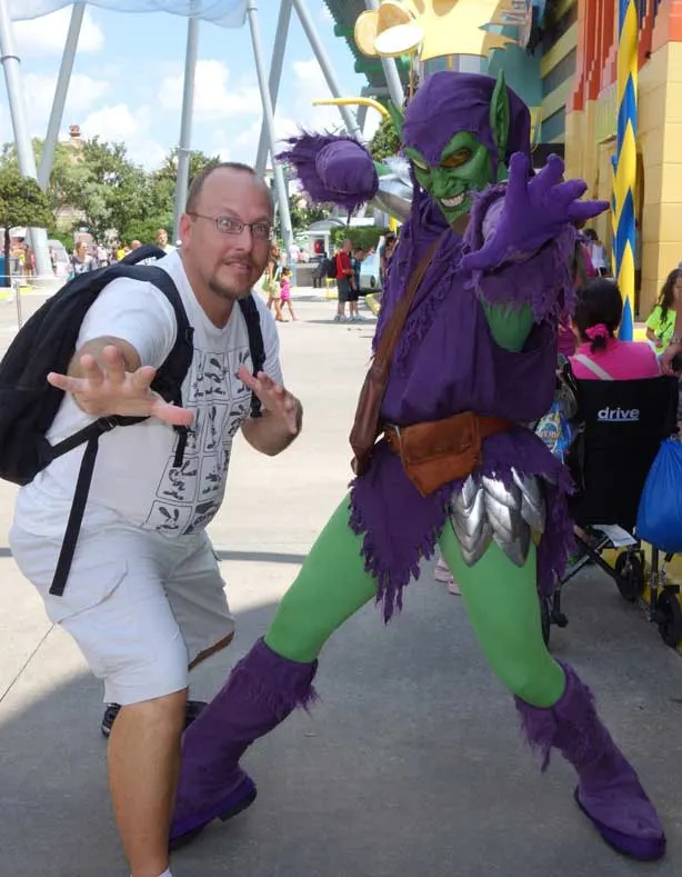 Green Goblin at Universal Islands of Adventure 2012