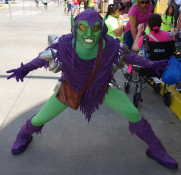 Green Goblin at Universal Islands of Adventure 2012