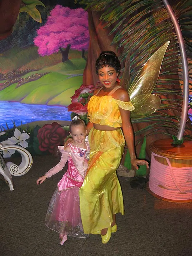 Walt Disney World, Magic Kingdom, Tinker Bell's Nook, Iridessa, Meet and Greet