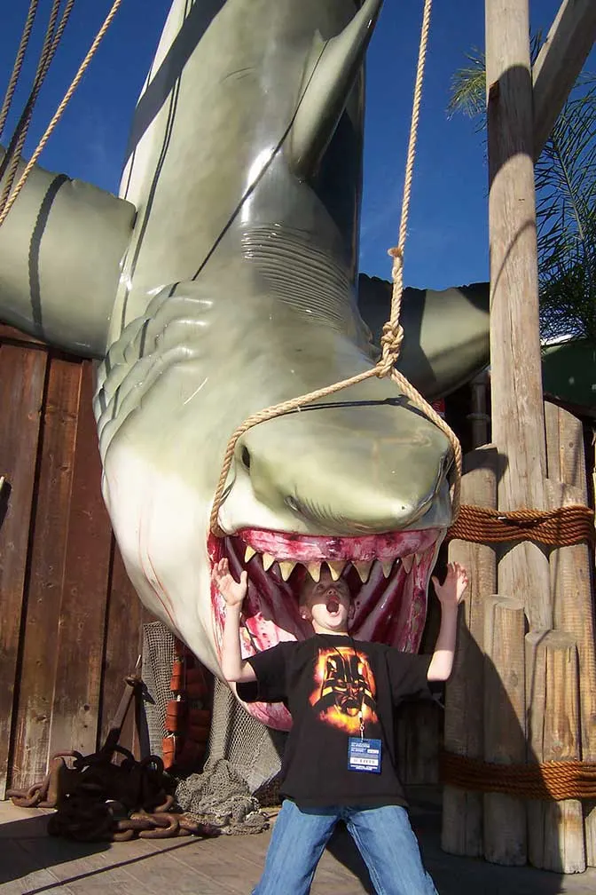 Jaws Universal Studios Hollywood 2007