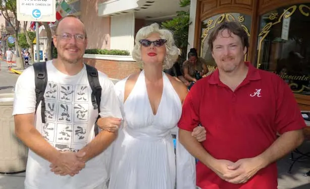 Marilyn Monroe Universal Studios 2012
