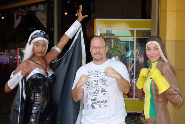 Storm and Rogue at Universal Islands of Adventure 2012