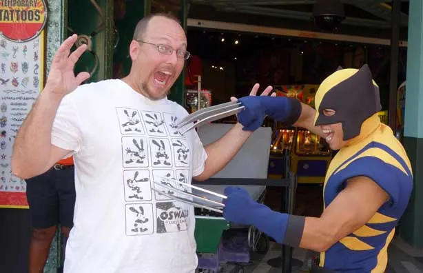 Wolverine XMen Universal Islands of Adventure 2012