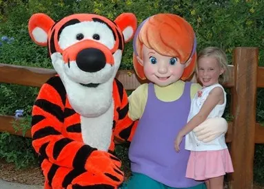 Disney World Characters, Tigger, Darby, 