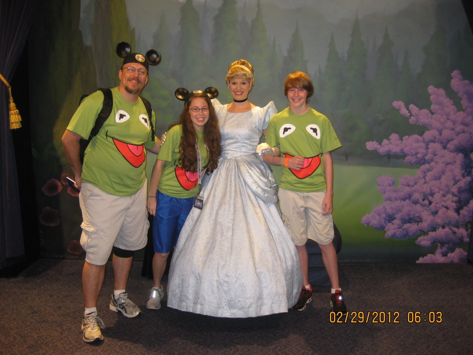 Cinderella at Town Square Theater in Magic Kingdom 2012