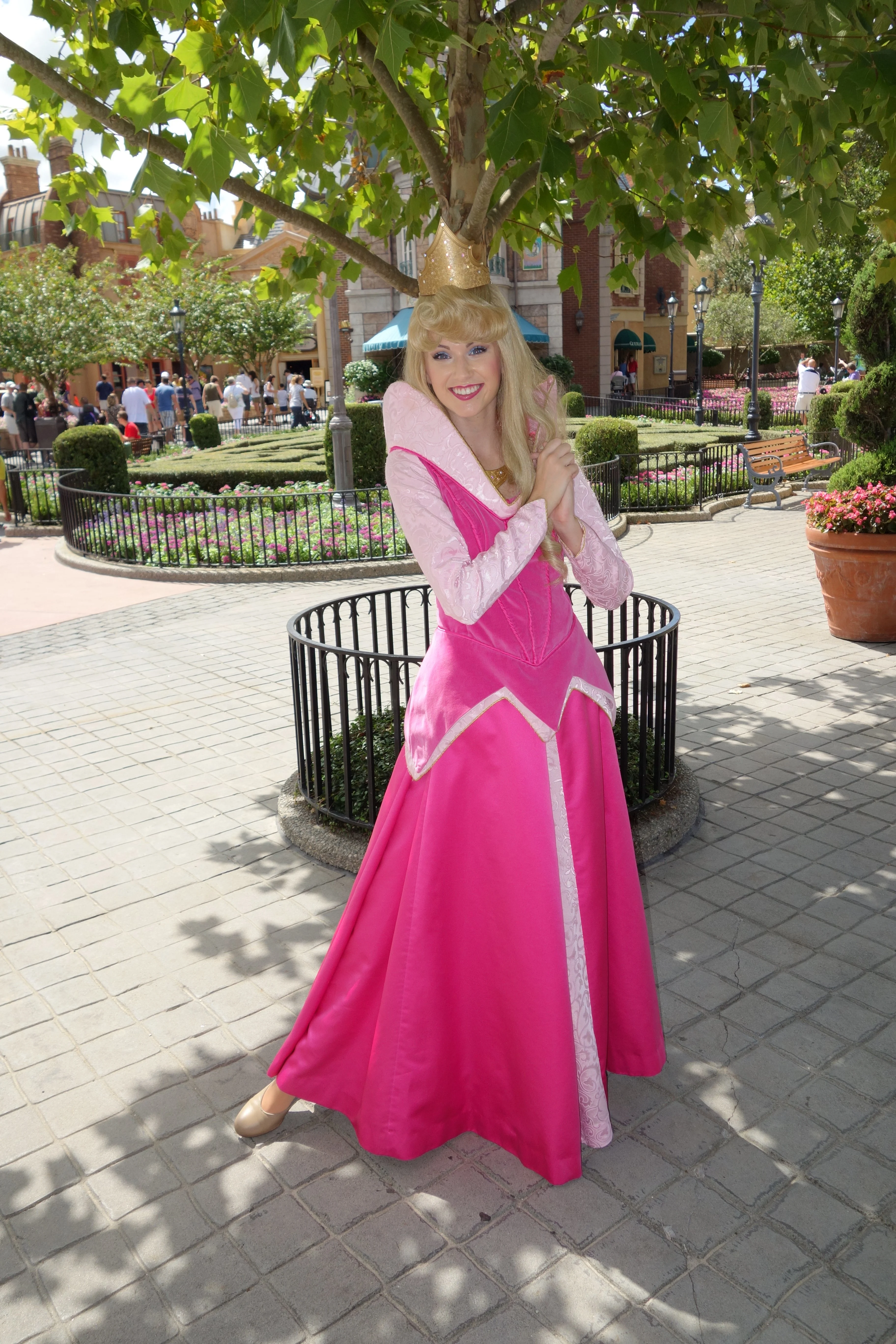 Aurora (Sleeping Beauty)  in France at Epcot 2012