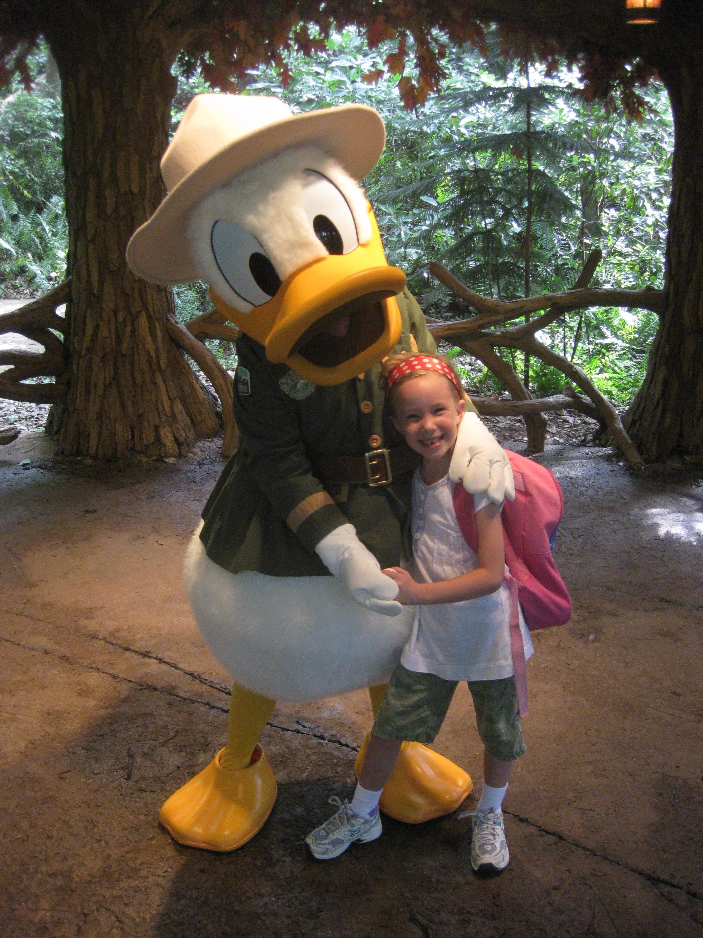 Donald Duck Animal Kingdom 2010
